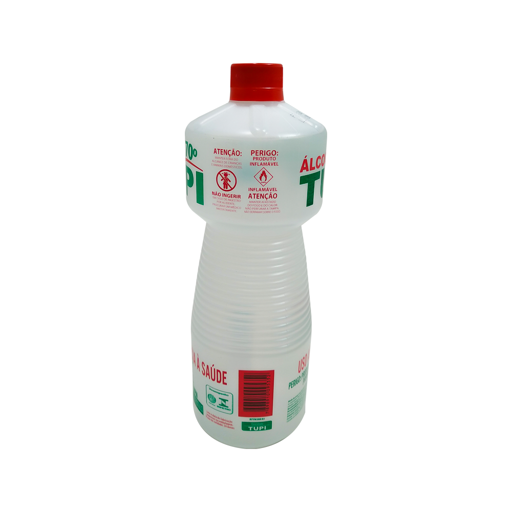 Álcool 70º INPM 1 Litro Tupi
