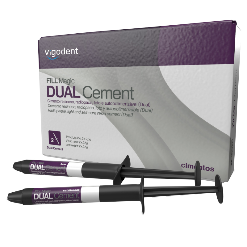Cimento Resinoso Fill Magic Dual Cement – Vigodent