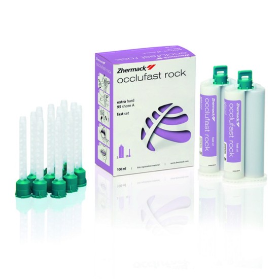 Silicone de Adição Registro Oclusal Occlufast Rock – Zhermack